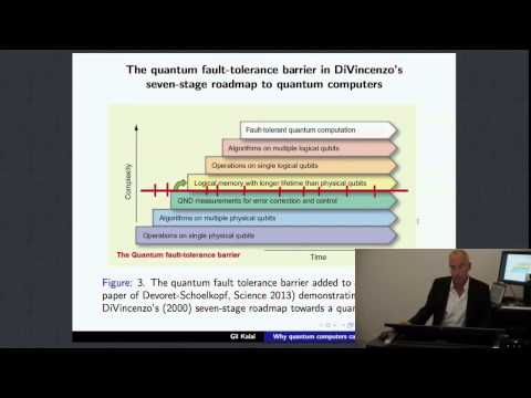 Why Quantum Computers Cannot Work I - Prof. Gil Kalai