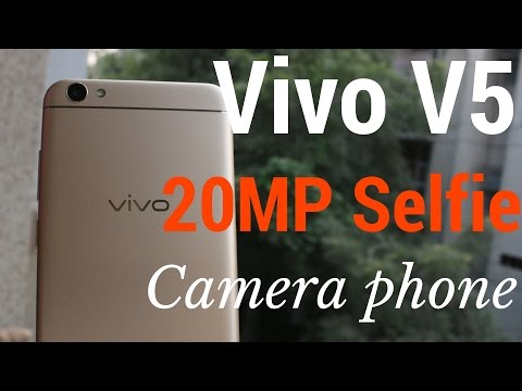 Hindi | Vivo V5 Unboxing & Review | 20MP selfie Camera| Sharmaji Technical
