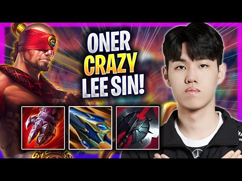ONER IS SO CRAZY WITH LEE SIN! - T1 Oner Plays Lee Sin JUNGLE vs Rell! | Season 2024