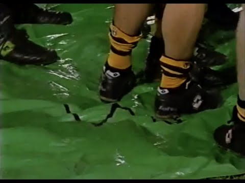 1997 - Richmond had a plastic mat at quarter-time breaks. Football. AFL