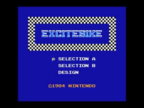 "Excitebike" Music : 1 - Title