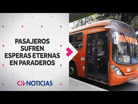 Municipio de Puente Alto acusa reducción en frecuencia de micros: Pasajeros sufren eternas esperas