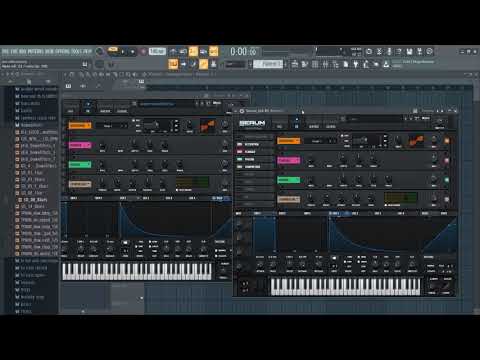 808 TUTORIAL (FL STUDIO 20 + SERUM) HUGE CRUNCHY FAT FUZZY SUB BASS