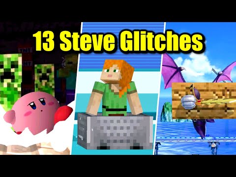13 Minecraft Steve Glitches in Super Smash Bros. Ultimate