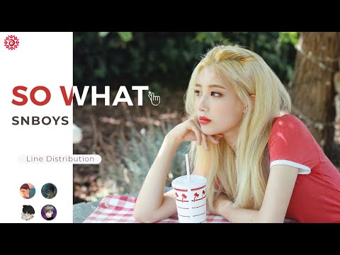 SO WHAT(가사) - LOOΠΔ (이달의 소녀) | COVER BY SNBoys (Line Distribution)