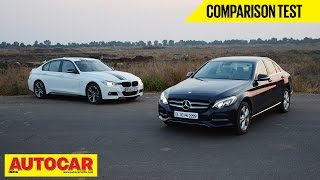 Mercedes-Benz C 220 CDI VS BMW 320d | Comparison Test | Autocar India