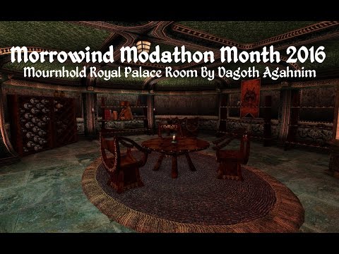 Morrowind Modathon - Mournhold Royal Palace Room