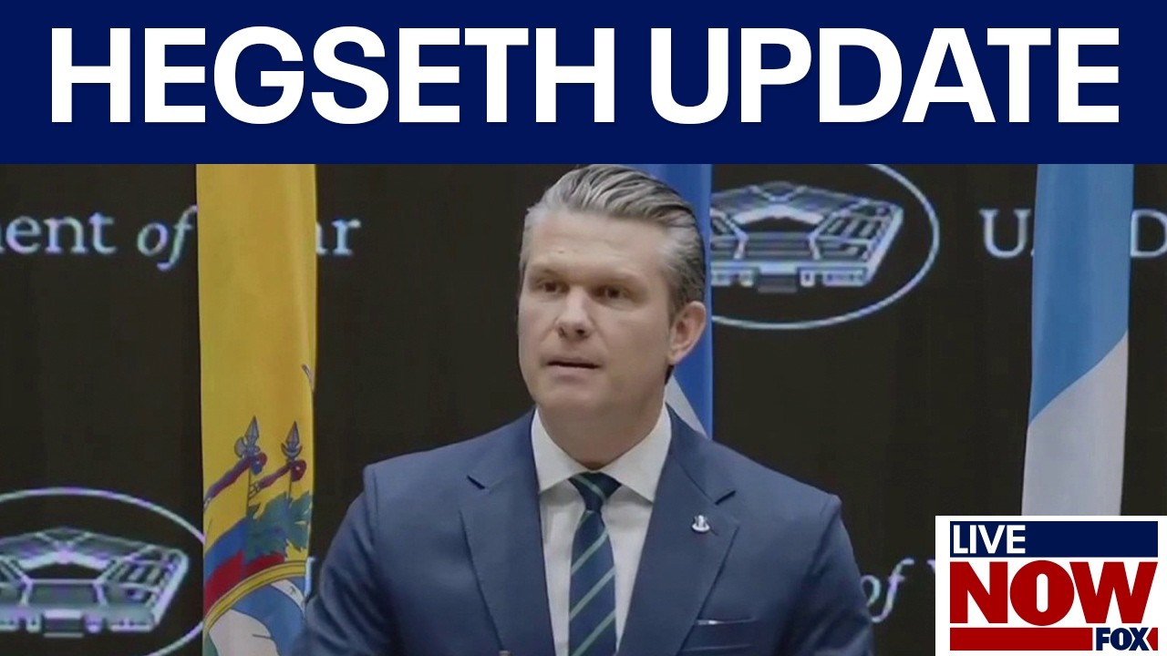 Hegseth speaks amid Iran strikes
