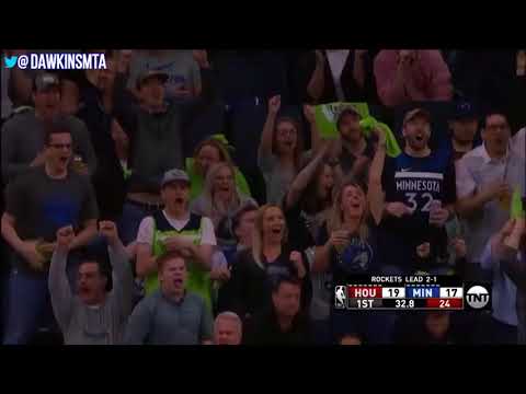 Derrick Rose Full Highlights WCR1 Game 4 Rockets vs TWolves 17 6 4! | FreeDawkins