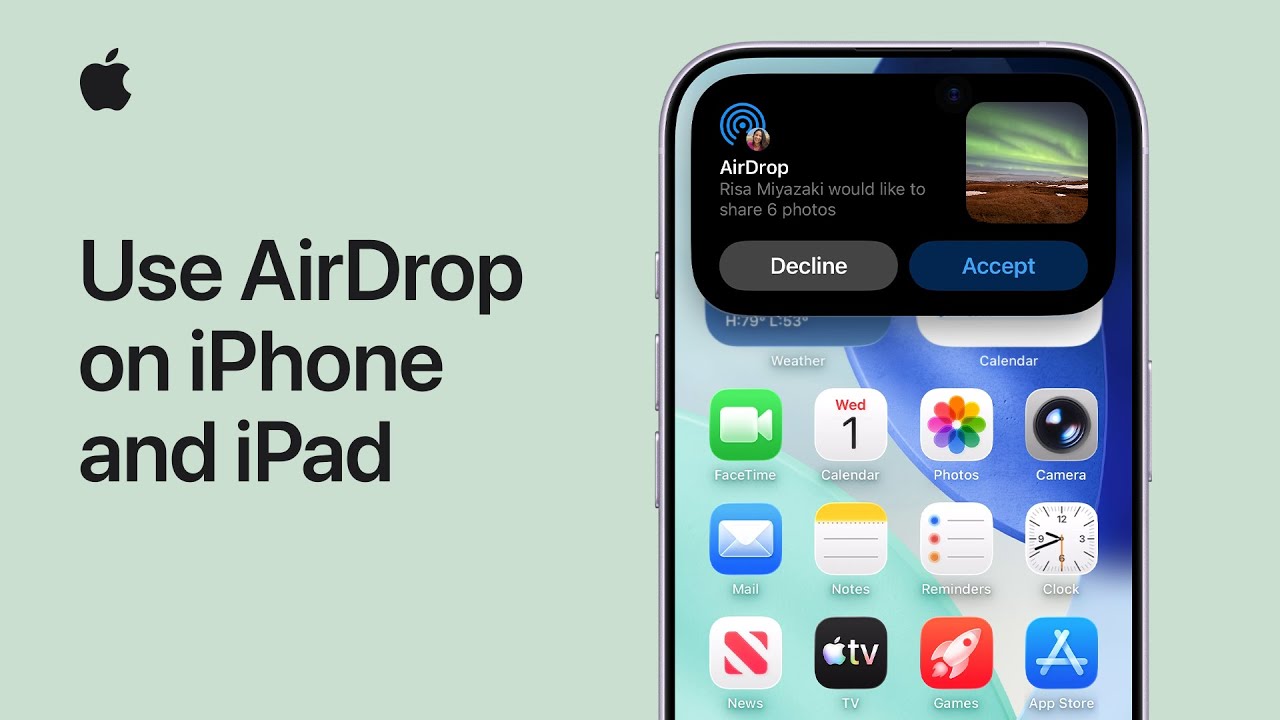 How to use AirDrop on iPhone and iPad | Apple Support