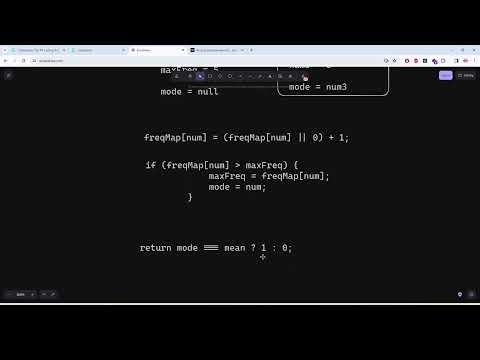 Coderbyte Mean Mode Easy Solution With Javascript