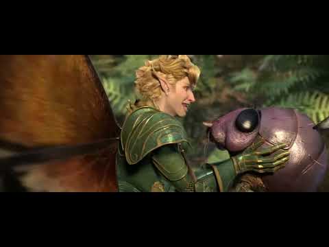 Trailer shot — Marianne charging into the Dark Forest, a cue hotspot for the 'duel-duet'