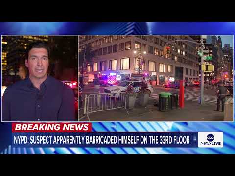 Three dead, including off-duty NYPD police officer, in Midtown Manhattan shooting