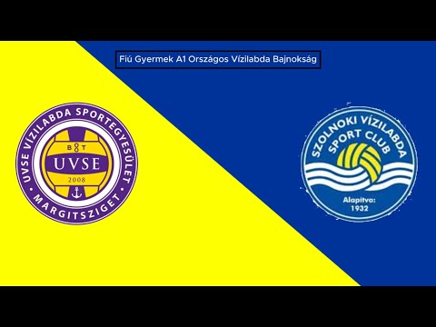UVSE - Szolnok (Fiú Gyermek A1 Országos Vízilabda Bajnokság, Alapszakasz 11 forduló - 2025. 11. 09.)