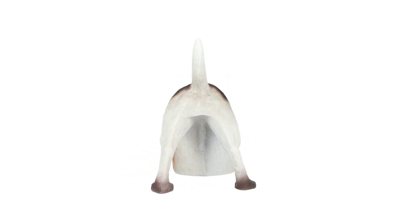 Terrence the Terrier Digging Pet Dog Statue Video