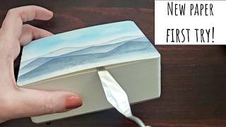 Testing Flunbrato Watercolor Blocks | First Impressions & Paint Test