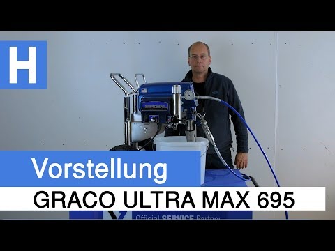 Graco Ultra Max 695  - Kompakte & leistungsstarke Kolbenpumpe!