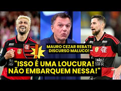 “PELO AMOR DE DEUS! Eu TÔ VENDO PESSOAS FALANDO que o FLAMENGO…” MAURO CEZAR REBATE TESE MALUCA!