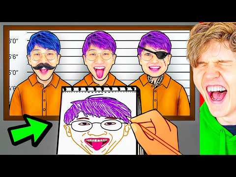 We Tried Working As A CRIMINAL SKETCH ARTIST... But We CAN'T DRAW...!?