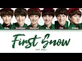 EXO 엑소 First Snow 첫 눈 Han Rom Eng Color Coded Lyrics 한국어 가사