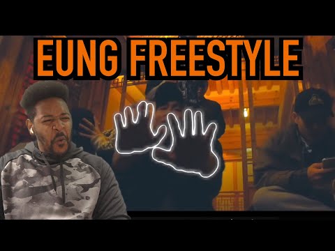 FIRE!! 🔥😤 | EUNG FREESTYLE (응프리스타일) - LIVE, SIK-K, PUNCHNELLO, OWEN OVADOZ, FLOWSIK | REACTION!!!