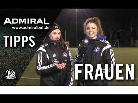 ADMIRAL-Tipps mit Kimberly Zietz und Mathilda Weisser (beide HSV) - 14. Spieltag, Frauen-Oberliga