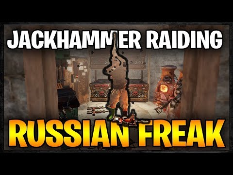 JACKHAMMER RAIDING a RUSSIAN FREAK - Profit or Fail #55 | Rust Raids Vanilla