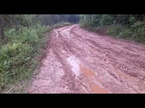 Morador Filma Estrada da Siderúrgica e mostra o serviço porco da Prefeitura