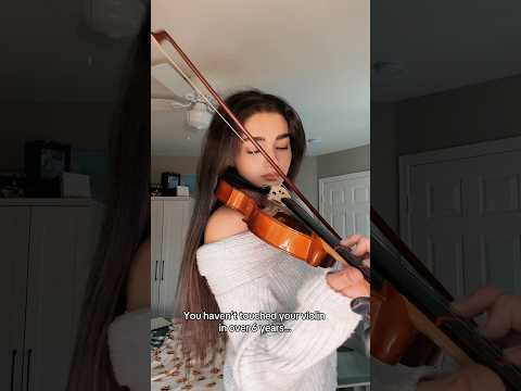 Played the violin after 6 years🥹 #violin