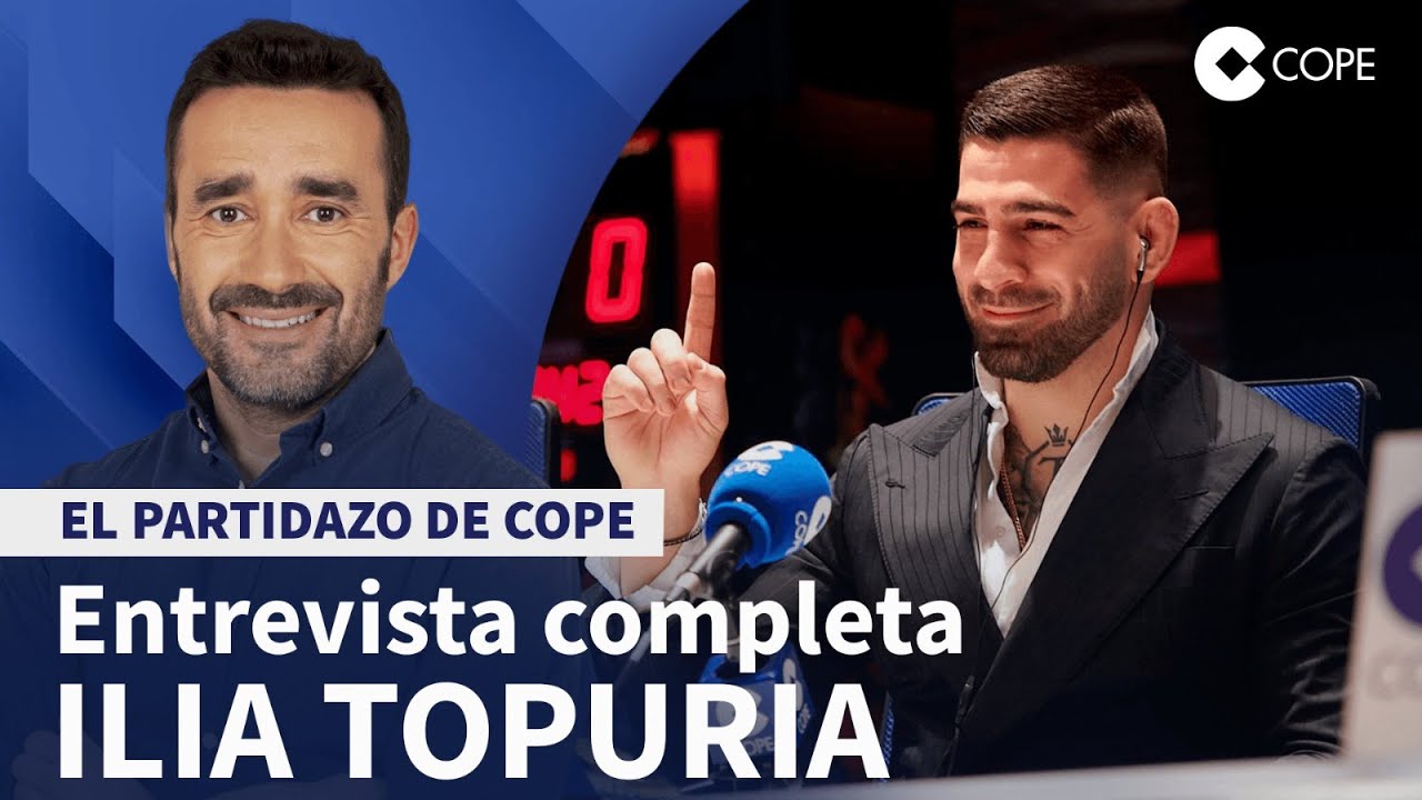 ILIA TOPURIA: "Pelearé hasta los 30-32 años y no me iré sin boxear" | El Partidazo de COPE