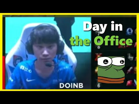 Doinb no reaction after Onetapping Strive out of existence #lpl