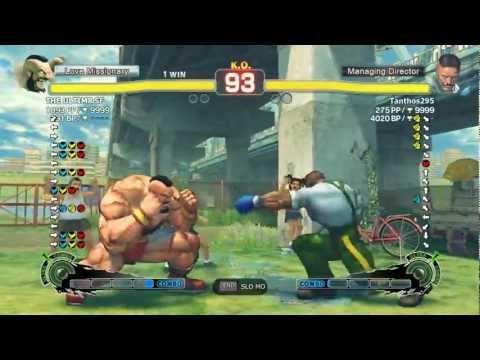 Tanthos295 (Dudley) Vs THE ULTM8 SF (Zangief) - SUPER STREET FIGHTER 4 AE [1080P]