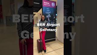 BER Airport Berlin Germany #nyctravel #berlin #ber