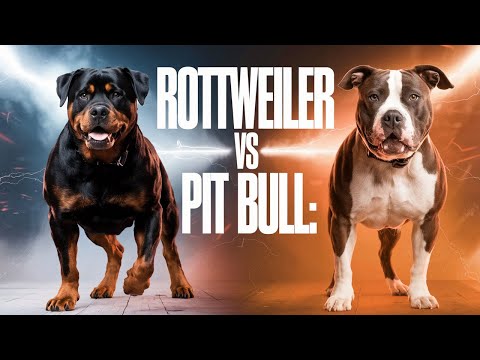 Rottweiler vs Pit Bull   Which Dog Breed is Actually Stronger