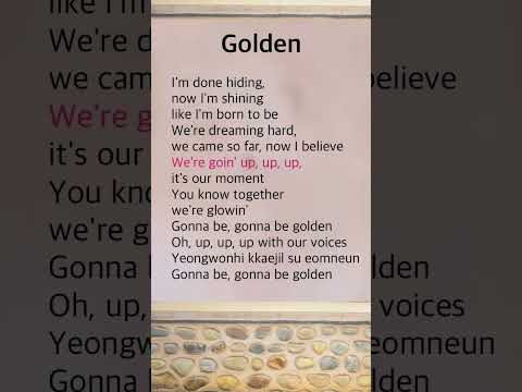 Golden | HUNTR/X (EJAE, AUDREY NUNA, REI AMI) KPop Demon Hunters