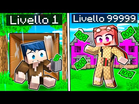 DA POVERO A RICCO DA 1.000.000€! - MINECRAFT