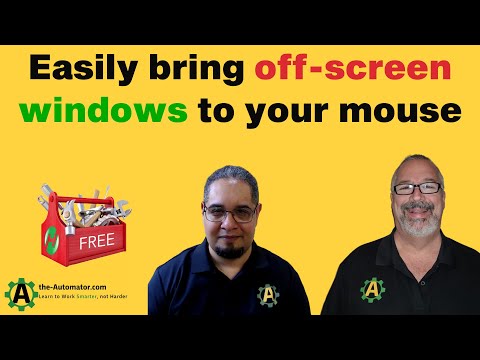 You won’t believe how easy it is to bring a missing window to your mouse! 😲