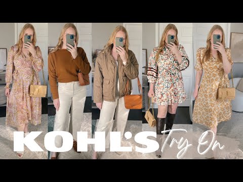 KOHLS FALL TRY ON HAUL 2023 | Thanksgiving Outfit...