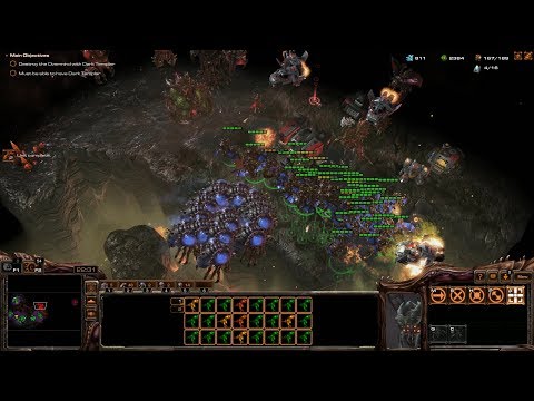 StarCraft: Mass Recall V7.1 Brood War Zerg Campaign Mission 8 - To Slay the Beast
