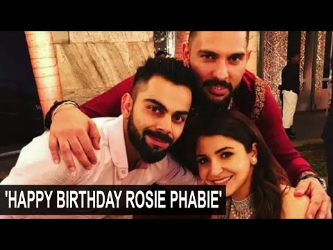 Yuvraj Singh wishes 'Rosie phabie' Anushka Sharma on her birthday