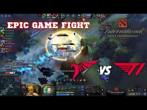 T1 VS TALON EPIC FIGHT MOMENT | TI11 SEA QUALIFIERS - THE INTERNATIONAL 2022 DOTA 2 HIGHLIGHTS
