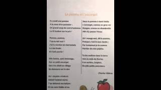 La pomme et l escargot ce2