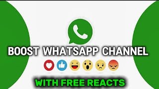 Download lagu Unlimited Free Reactions for WhatsApp Channel ✅ | Auto Boost 1K  Try now Free 🔥 mp3