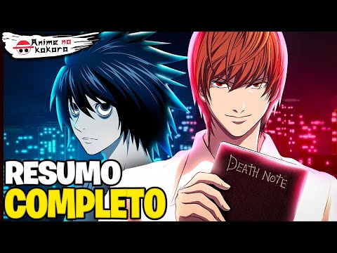 RESUMO DE DEATH NOTE (Ordem Cronológica) HISTÓRIA De Death Note completa! | Anime No Kokoro