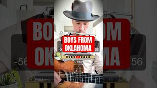 Boys From Oklahoma Harmonica Guitar Tutorial #harmonica #tutorial