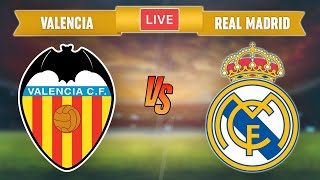 Download lagu VALENCIA vs REAL MADRID - LIVE STREAMING - La Liga - Football Match mp3