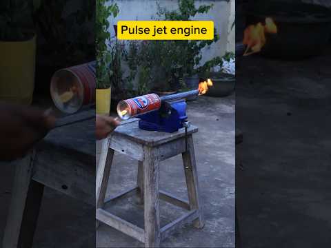 Simple Pulse jet with can#shorts #experiment