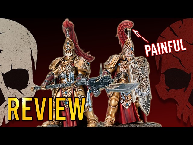 Vídeo relacionado con Warhammer Horus Heresy Legio Custodes Custodian Guard Sodality 31-161, Multipart Plastic Kit Building Six Custodian Guard with Guardian Spears and Magisterium Vexilla