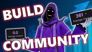 REALLY GROW on Twitch? BUILD COMMUNITY. thumbnail