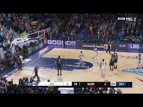 Pau-Lacq-Orthez vs Dijon - Tous les paniers